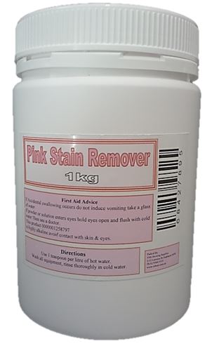 Pink Stain Remover 1kg Jar